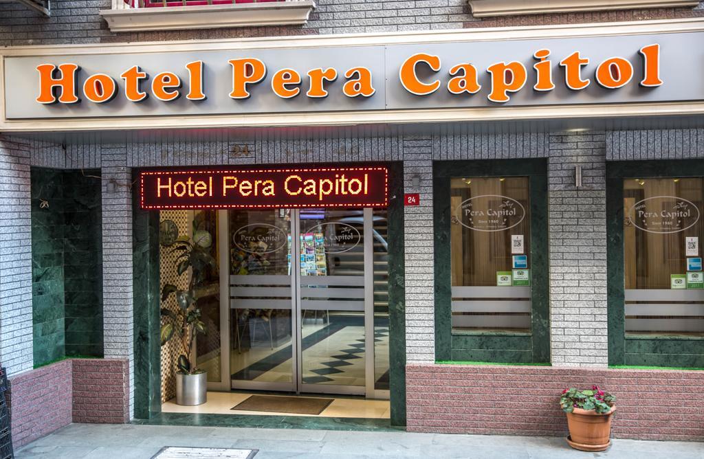 Hotel Pera Capitol Istanboel Buitenkant foto